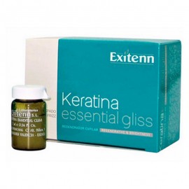 Regenerador Capilar Exitenn keratina Essential Gliss 12x7ml