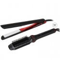 Plancha De Pelo C5 Black Red Hot Brush de Corioliss