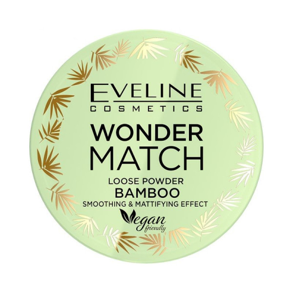 Polvo de bamboo suavizante y matificante Wonder Match Eveline