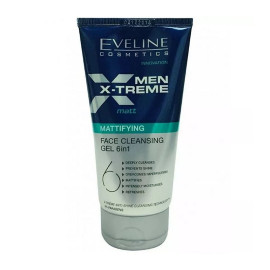 Limpiador matificante Xtreme for Men facial 6 en 1, Eveline 150 ml